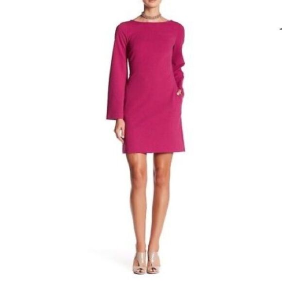 Donna Morgan Sz 2 Racerback Cutout Shift Dress - Picture 1 of 8